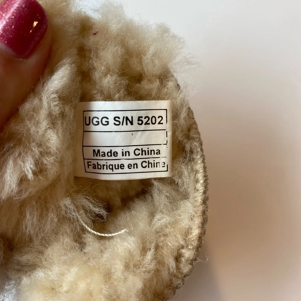 UGG suede exterior